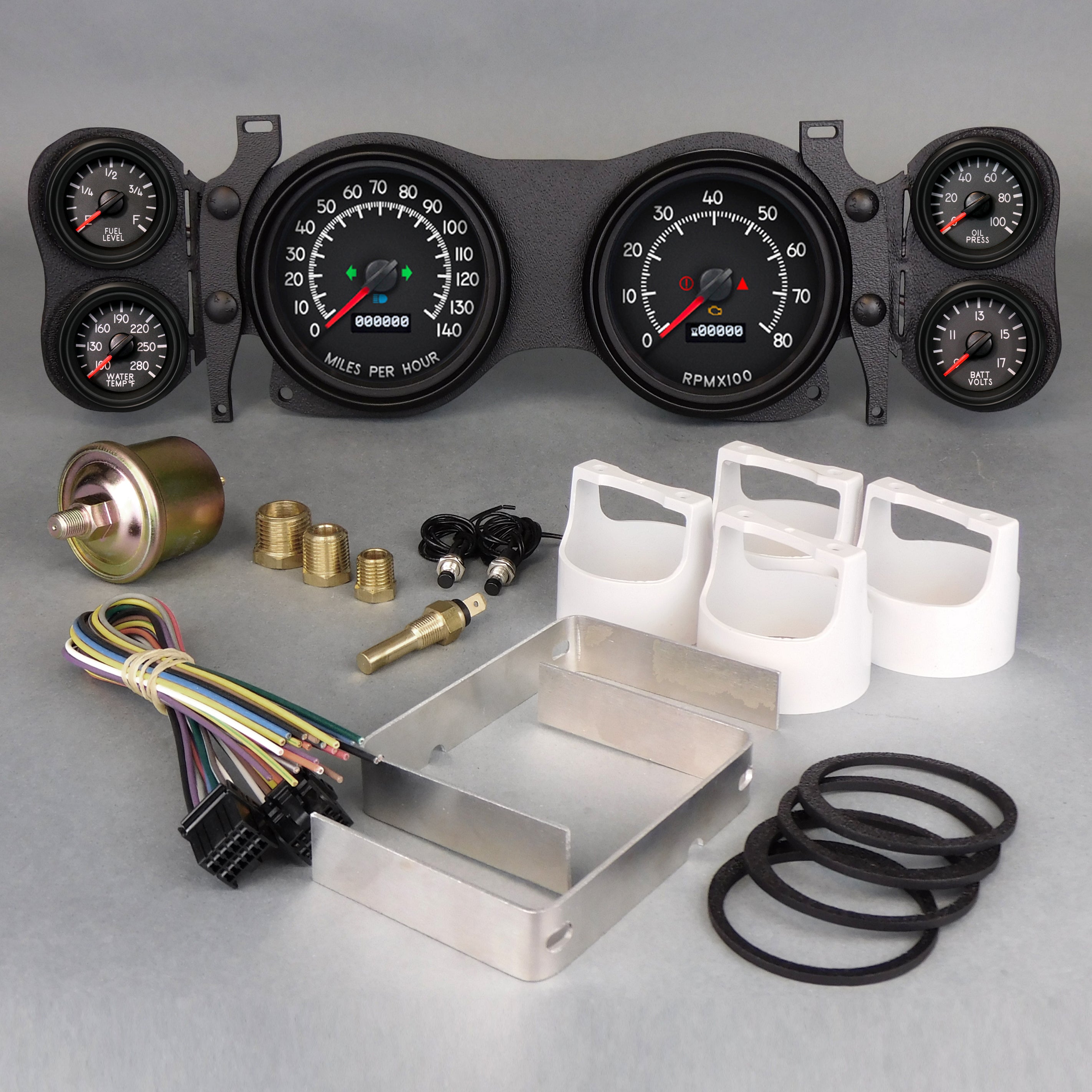 New Vintage USA 44670-01 Gauge Kit Camaro 70-78 Aviator New Vintage USA 44670-01