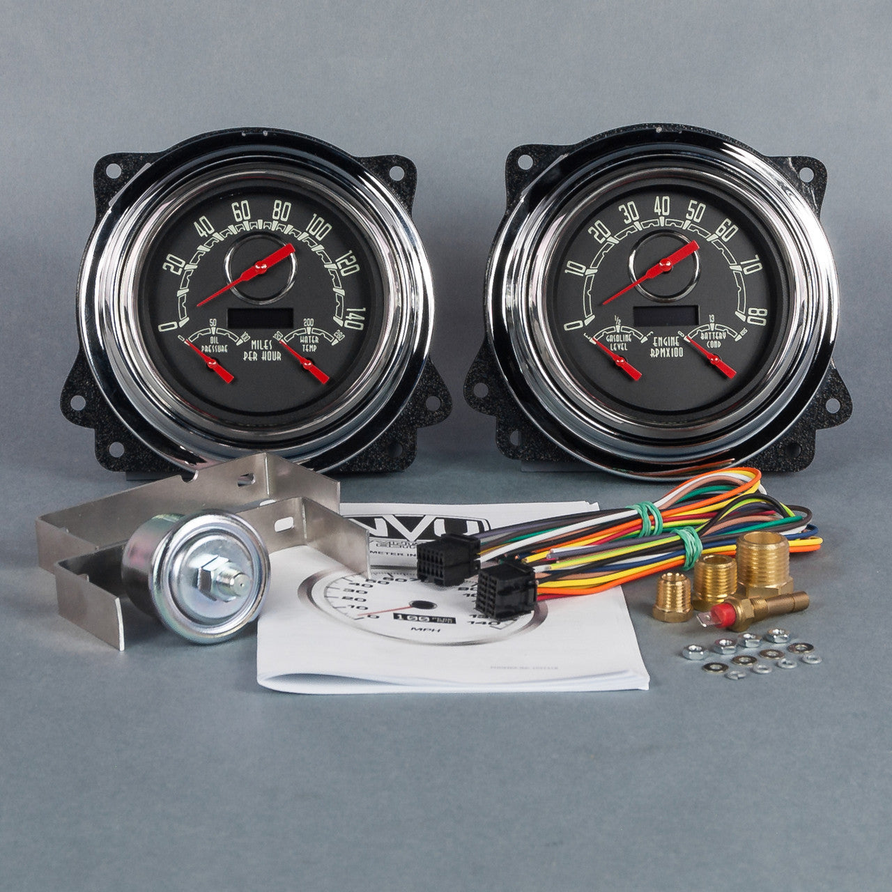 New Vintage USA 47372-01 Woodward 2 Ga 3-1 Black 240 Fuel Chev/Gmc Truck New Vintage USA 47372-01