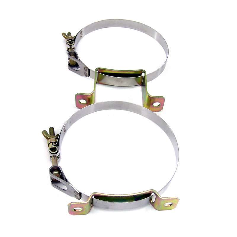Nitrous Express 11106 S/S Bottle Brackets - 10 & 15lb. Bottles Nitrous Express 11106