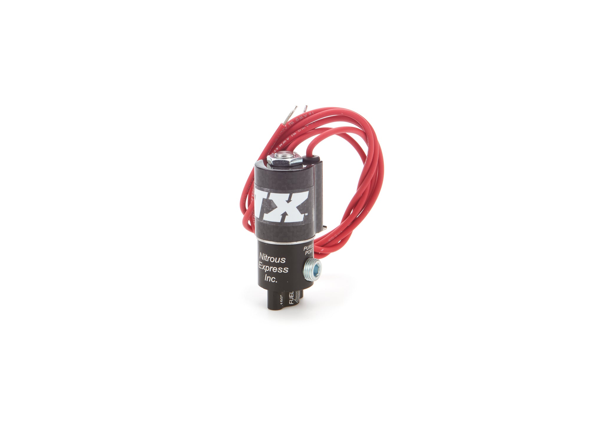 Nitrous Express 15101L Lightning Stage 1 Gas Solenoid- .150in Orific Nitrous Express 15101L