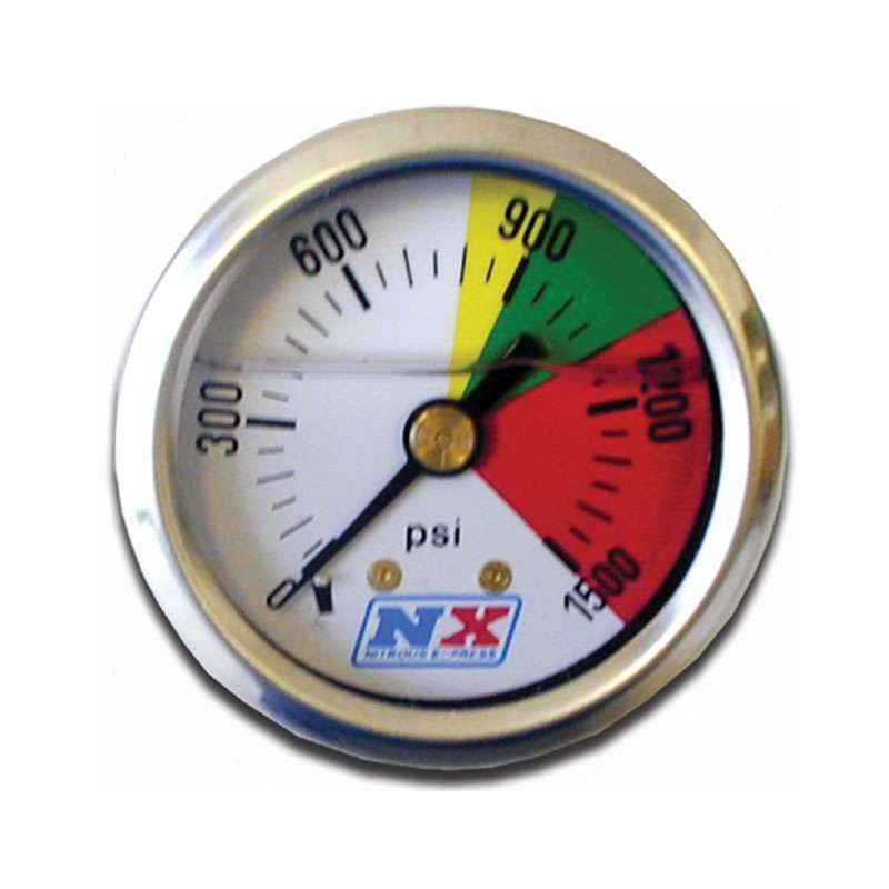 Nitrous Express 15508 Nitrous Pressure Gauge 0-1500psi Nitrous Express 15508