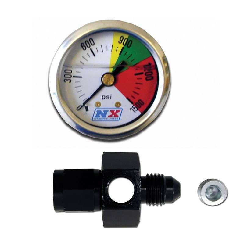 Nitrous Express 15509 -4 Nitrous Pressure Gauge Kit Nitrous Express 15509