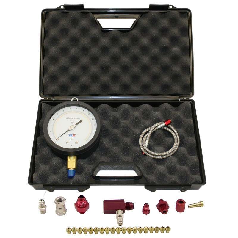 Nitrous Express 15529 Master Flo-Check Pro - 6in Gauge & Case Nitrous Express 15529
