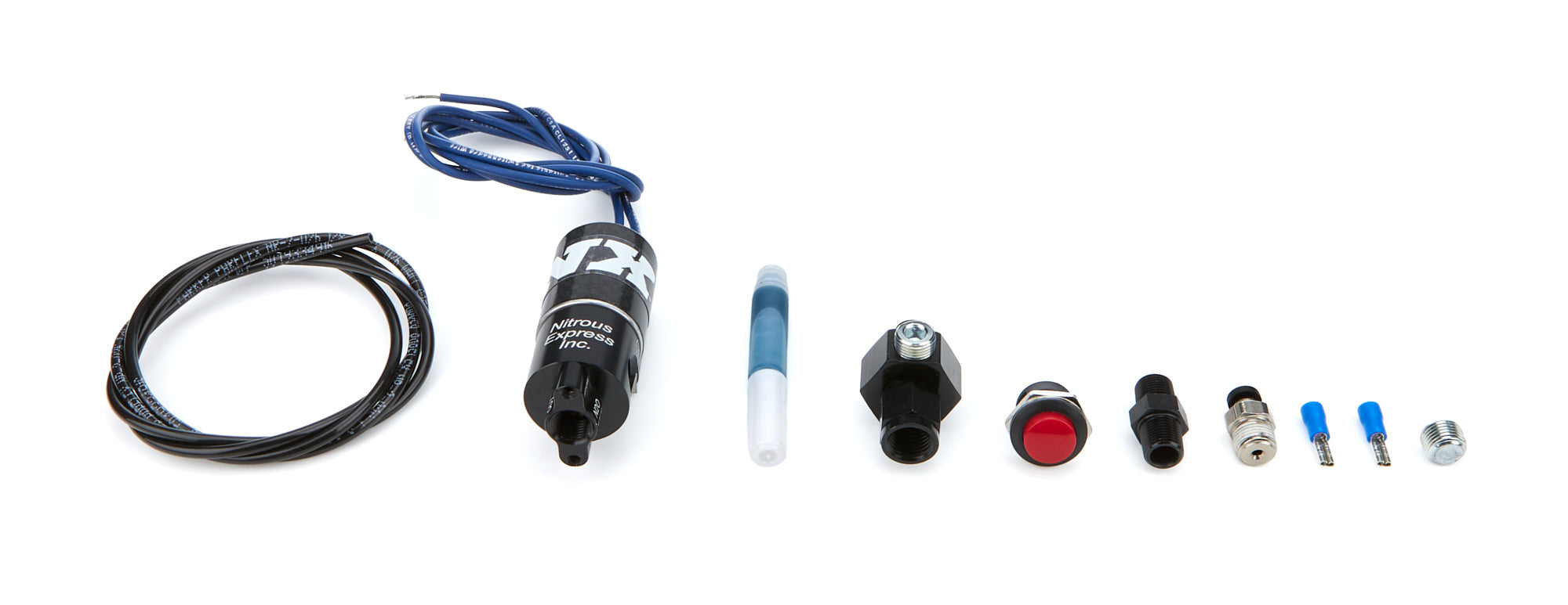 Nitrous Express 15598 Nitrous Purge Valve Kit 4an w/Poly Line Nitrous Express 15598