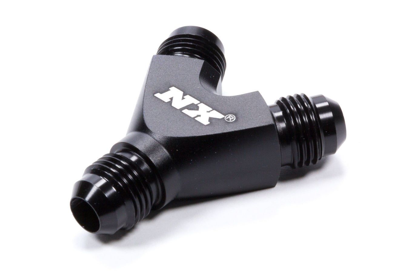 Nitrous Express 16386 Billet Y-Fitting - Black 6x6x6 Nitrous Express 16386