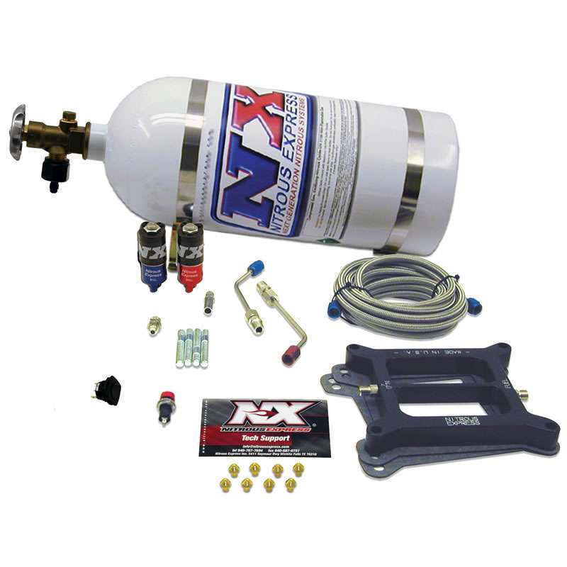 Nitrous Express 40040-10 Hitman Nitrous System Holley 4150 Nitrous Express 40040-10