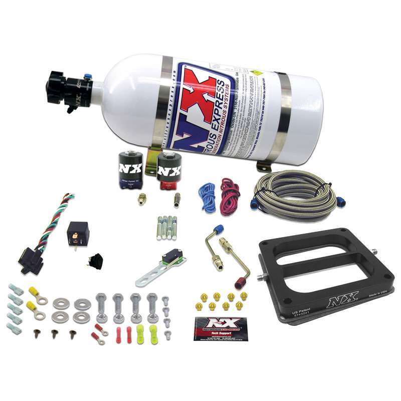 Nitrous Express 50070-10 Pro Power Nitrous Plate Kit 100-500hp Dominator Nitrous Express 50070-10