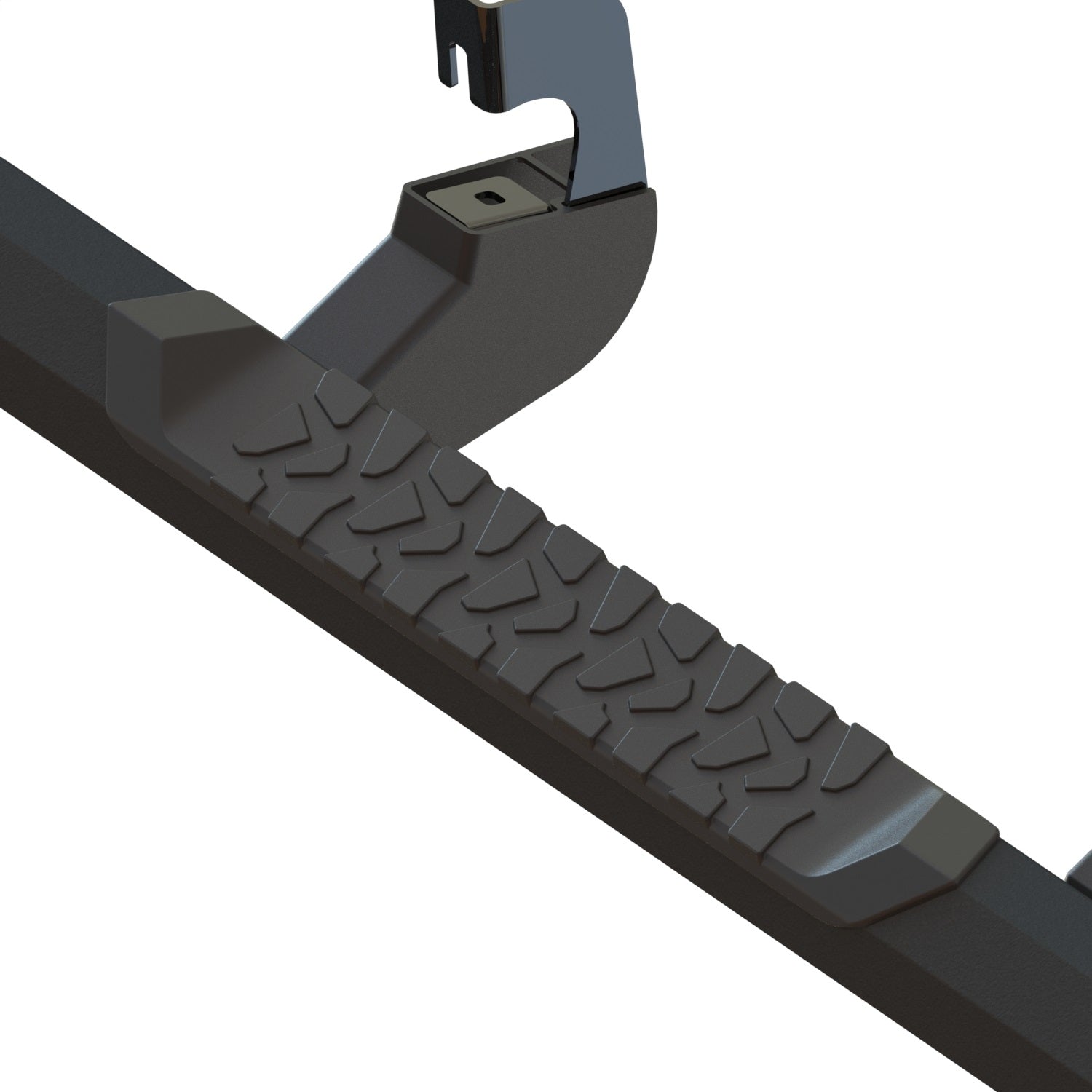 GEM TUBES 300027 OCTA Series Nerf Bar; Aluminum; Black Powder Coat Finish; GEM TUBES 300027