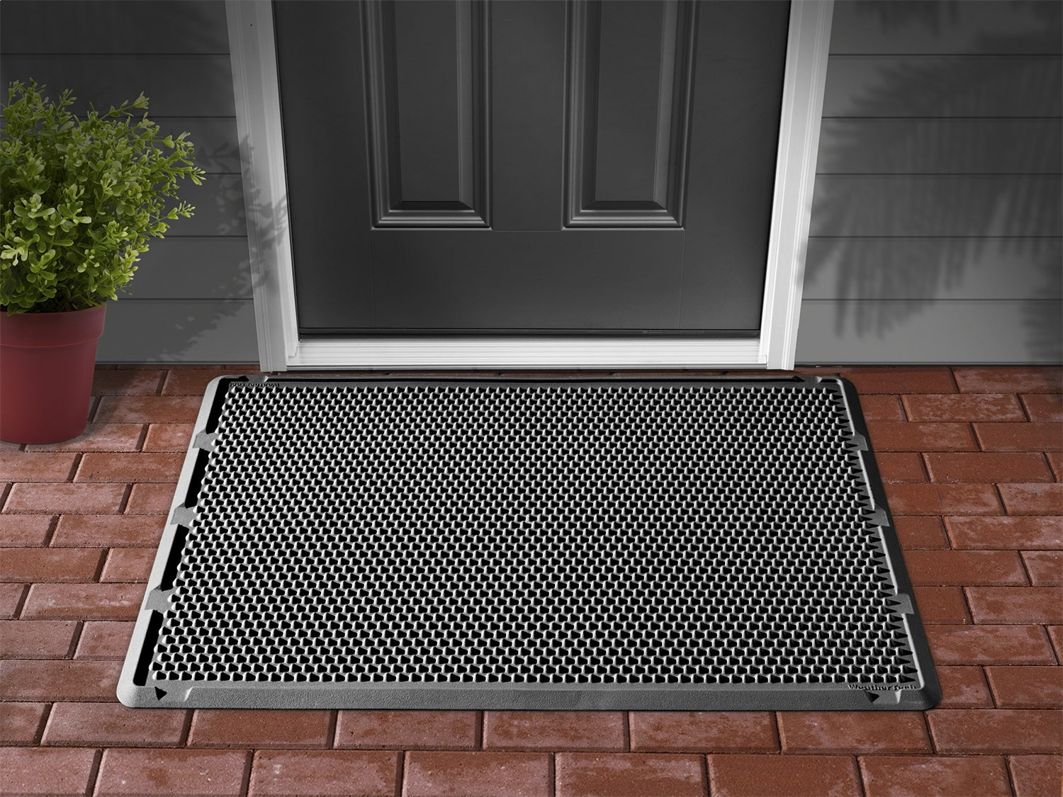 Weathertech ODM2BXB WeatherTech® Outdoor Mats™; Black; 30 in. x 48 in.; Pre-Boxed; Weathertech ODM2BXB