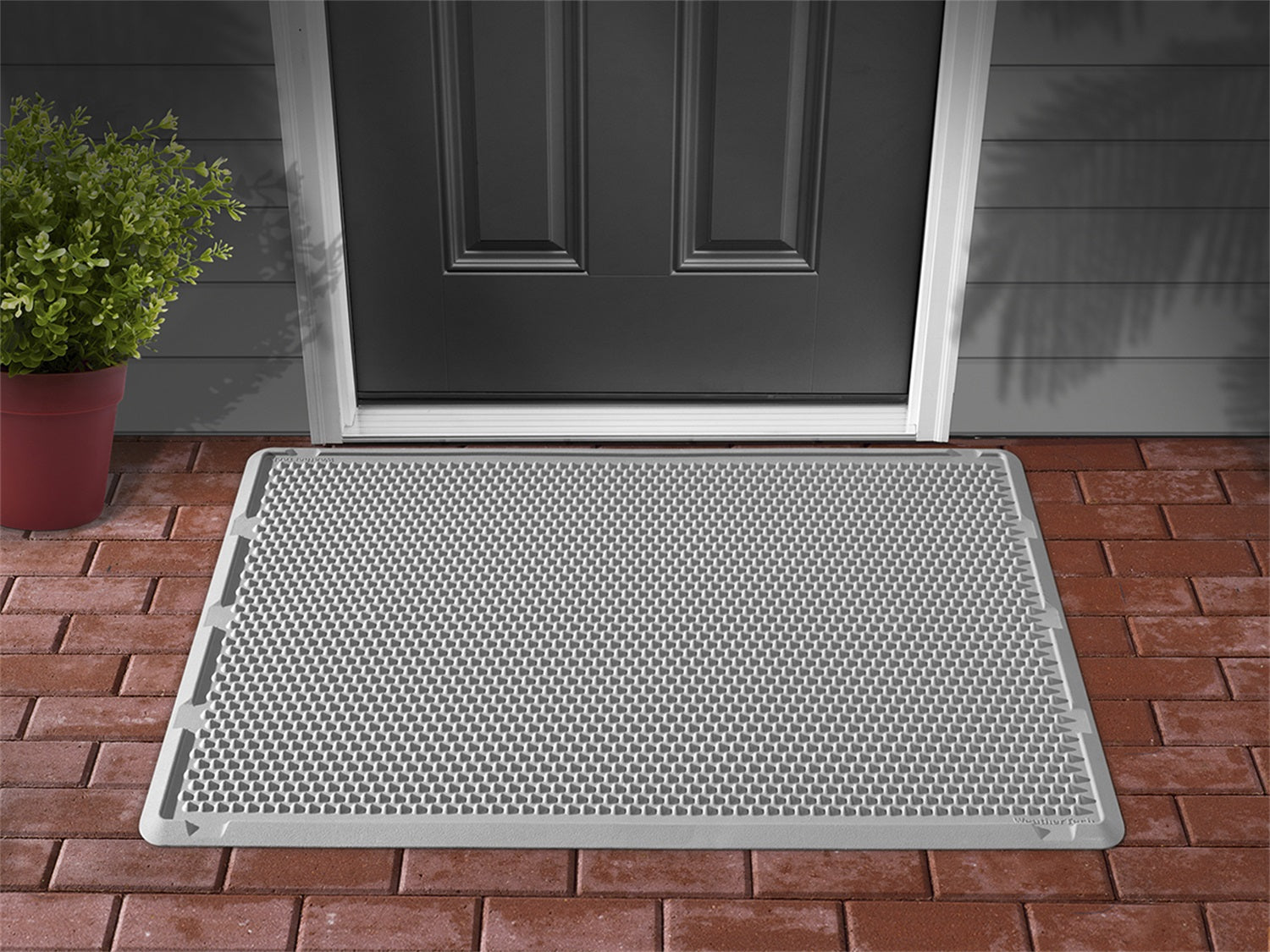 Weathertech ODM1BXG WeatherTech® Outdoor Mats™; Gray; 24 in. x 39 in.; Weathertech ODM1BXG