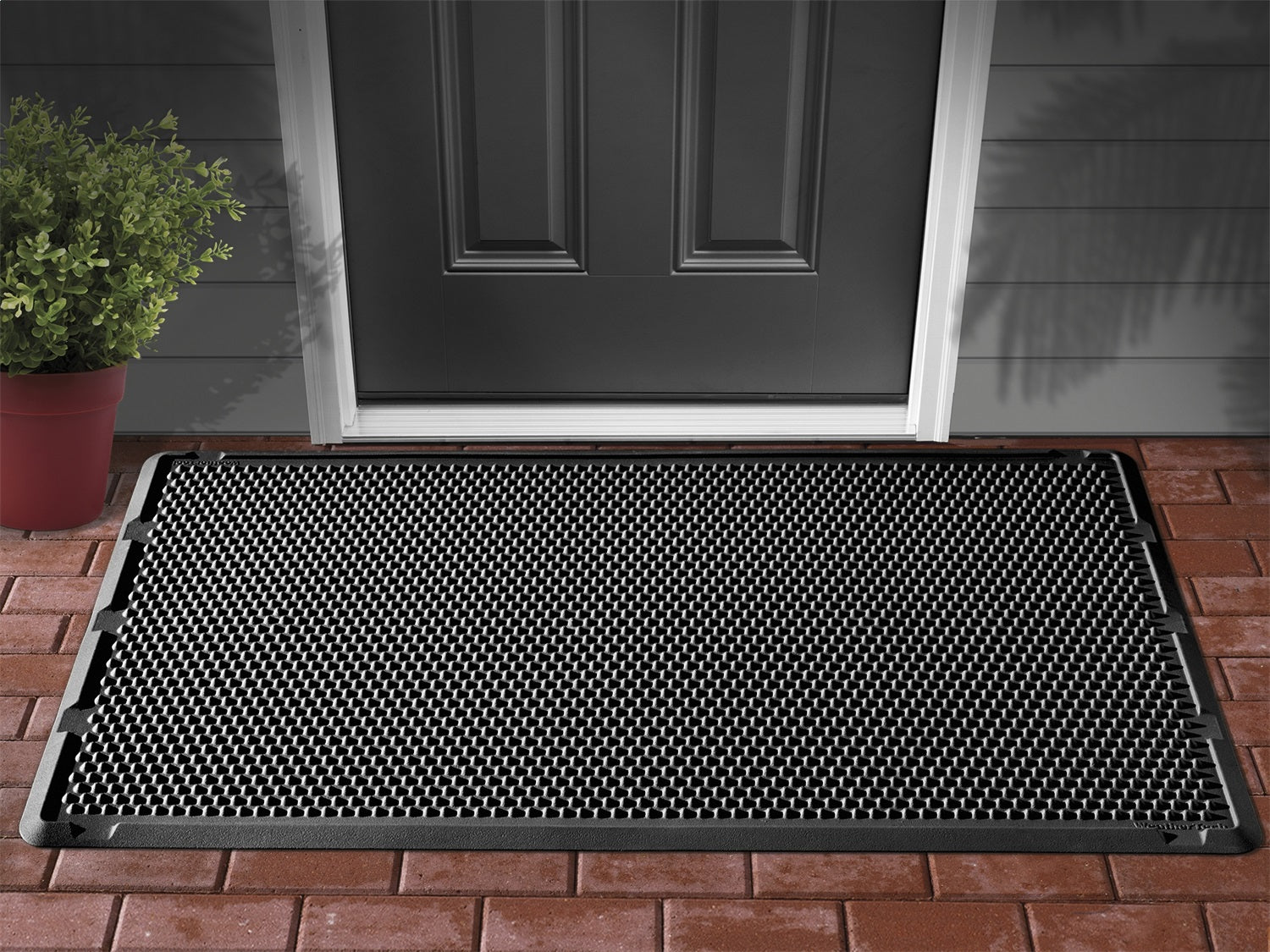 Weathertech ODM3BXB WeatherTech® Outdoor Mats™; Black; 30 in. x 60 in.; Pre-Boxed; Weathertech ODM3BXB