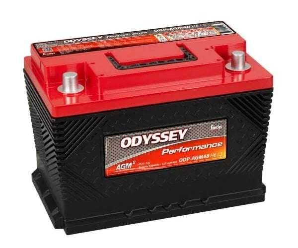 Odyssey Battery ODP-AGM48 H6 L3 Battery 720CCA/840CA SAE Standard Terminal Odyssey Battery ODP-AGM48 H6 L3