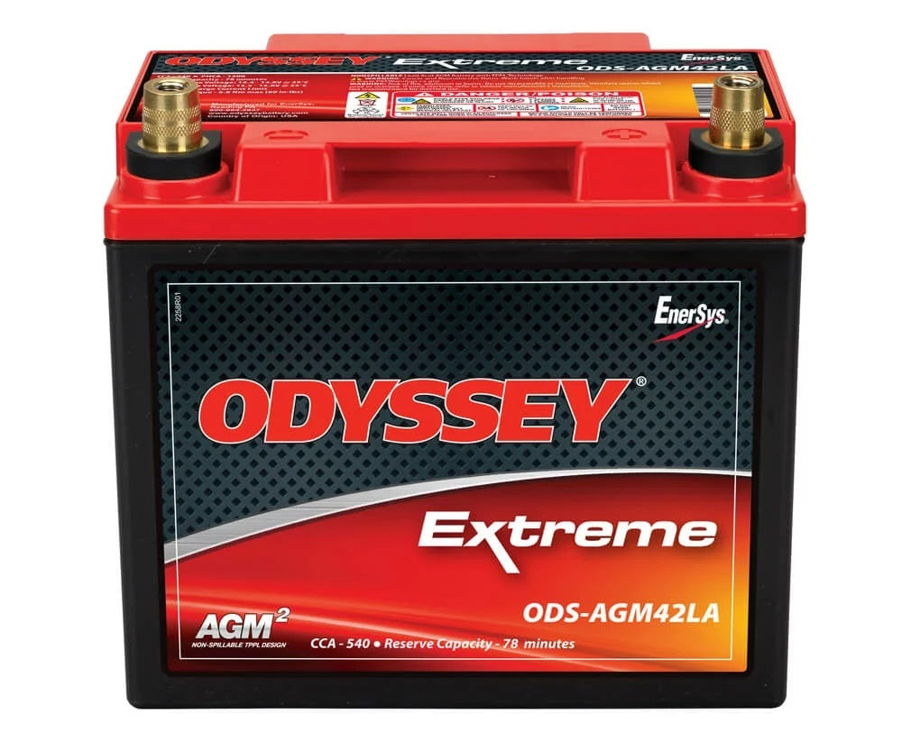 Odyssey Battery ODS-AGM42LA Battery 540CCA/725CA SAE Odyssey Battery ODS-AGM42LA