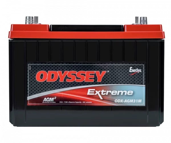 Odyssey Battery ODX-AGM31M Battery 1150CCA/1370CA Dual SAE/ 3/8IN Stud Odyssey Battery ODX-AGM31M