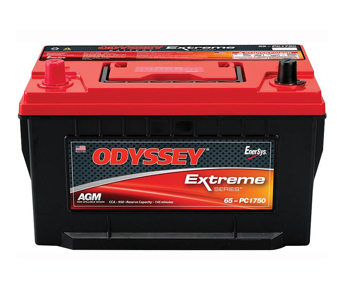 Odyssey Battery ODX-AGM65 Battery 950CCA/1070CA SAE Standard Terminal Odyssey Battery ODX-AGM65