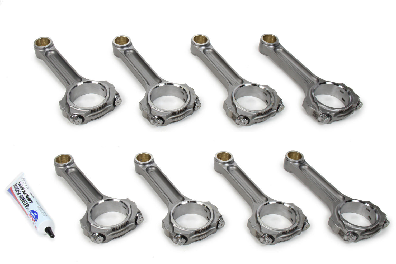 Oliver Connecting Rods C6200STLT8 SBC Billet Connecting Rod Set 6.200 Oliver Connecting Rods C6200STLT8