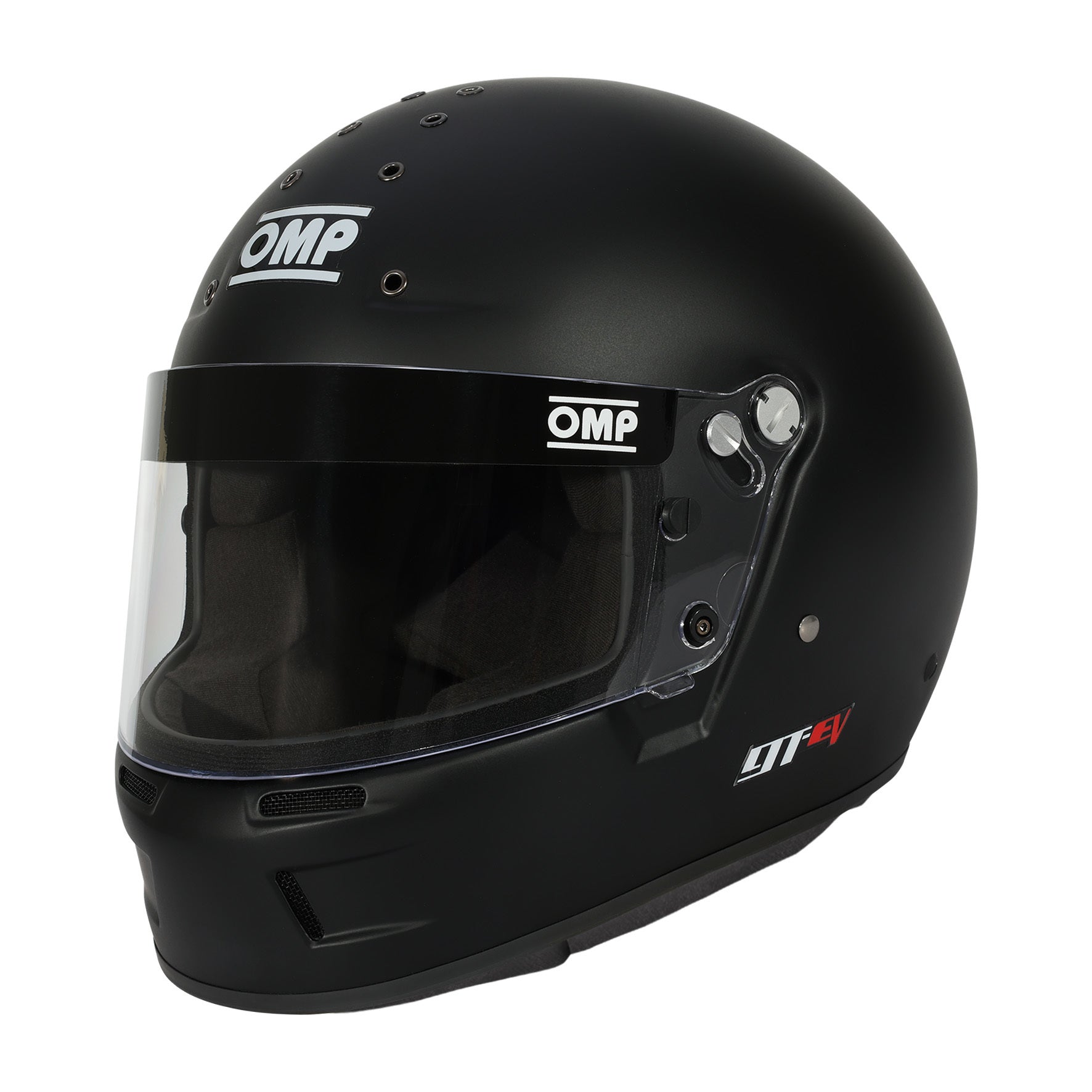 OMP Racing INC 1762012 GT-EV Matte Black Medium Helmet SA2025 OMP Racing INC 1762012