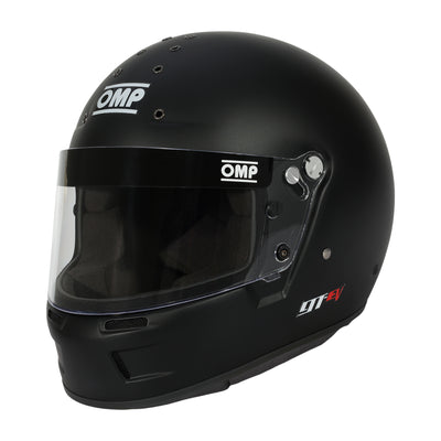 OMP Racing INC 1762014 GT-EV Matte Black XLarge Helmet SA2025 OMP Racing INC 1762014