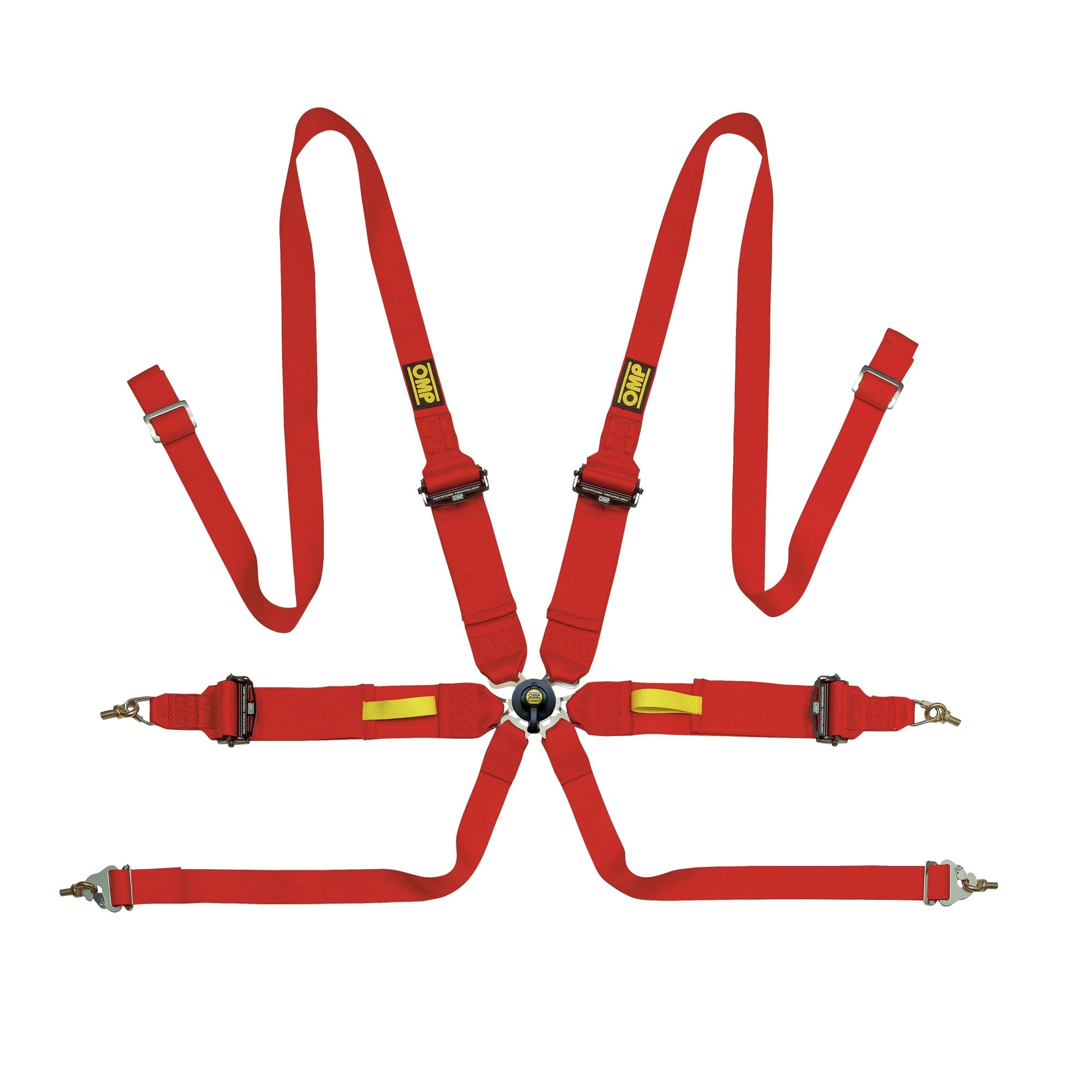 OMP Racing INC DA0-0203-A02-061 Safety Harness Tecnica Red FIA 8853-2016 OMP Racing INC DA0-0203-A02-061