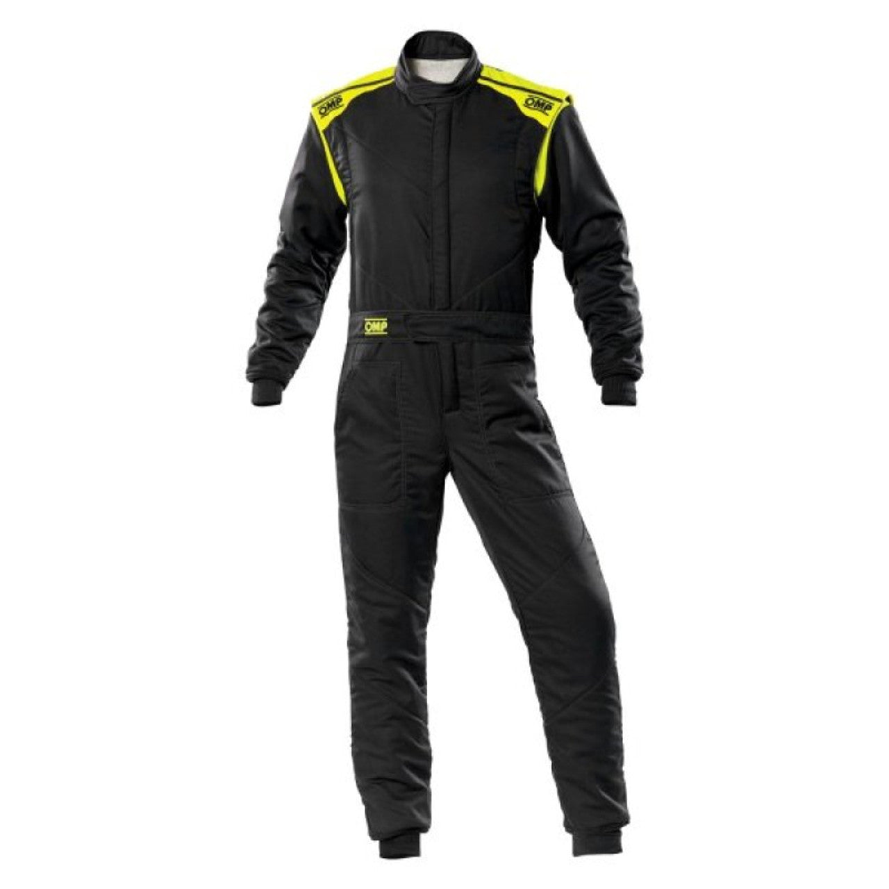 OMP Racing INC IA0-1828-E01-SF-184-58 FIRST-S Suit Anthr  And Flo Yellow Size 58 OMP Racing INC IA0-1828-E01-SF-184-58