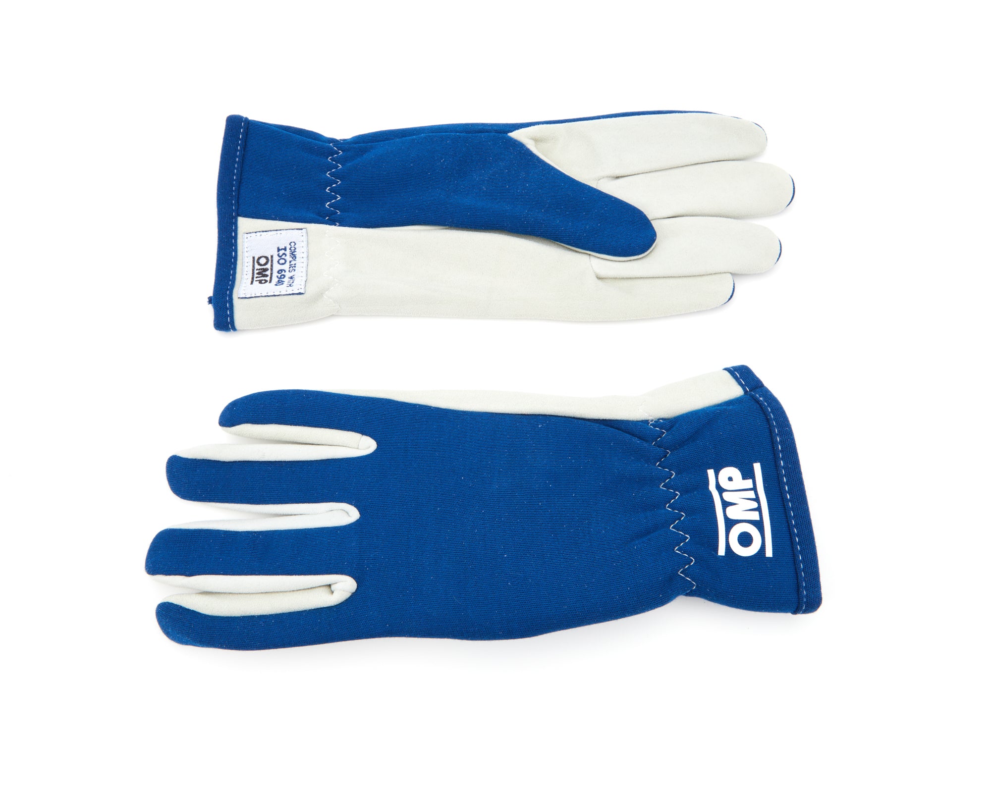 OMP Racing INC IB0-0702-A01-041-XL Rally Gloves Blue Size X Large OMP Racing INC IB0-0702-A01-041-XL