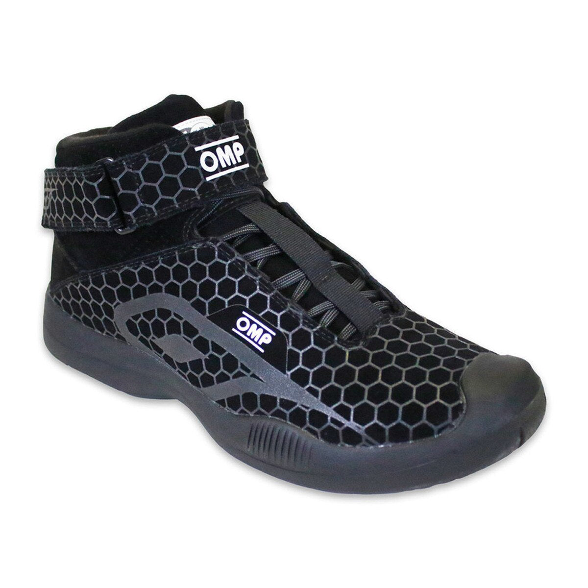 OMP Racing INC IC0-0832-A02-071-13 OMP PIT CREW SHOES SFI BLACK SIZE 13 OMP Racing INC IC0-0832-A02-071-13