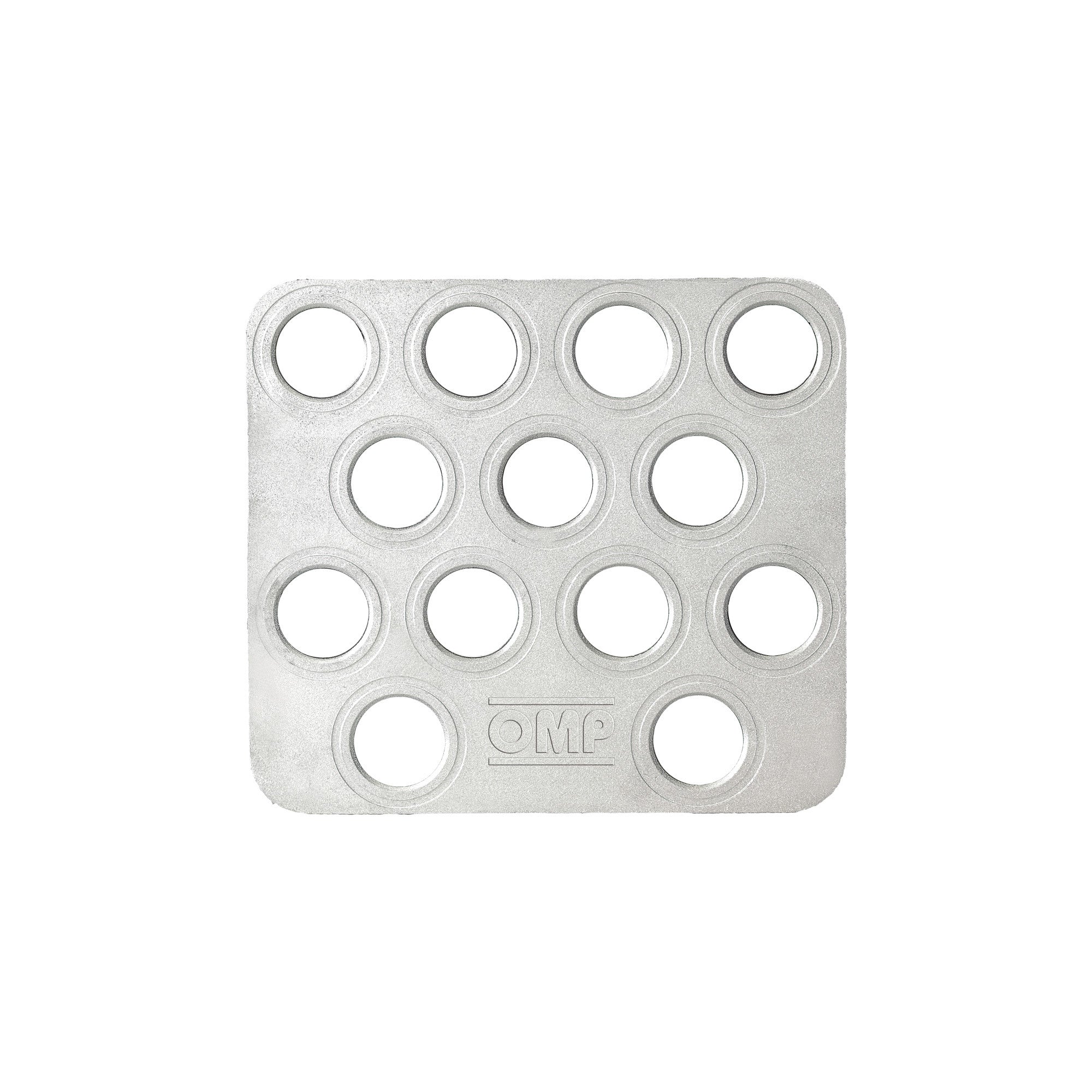 OMP Racing INC OA0-1866-003 Co-Driver Footrest Sandblasted Aluminium OMP Racing INC OA0-1866-003