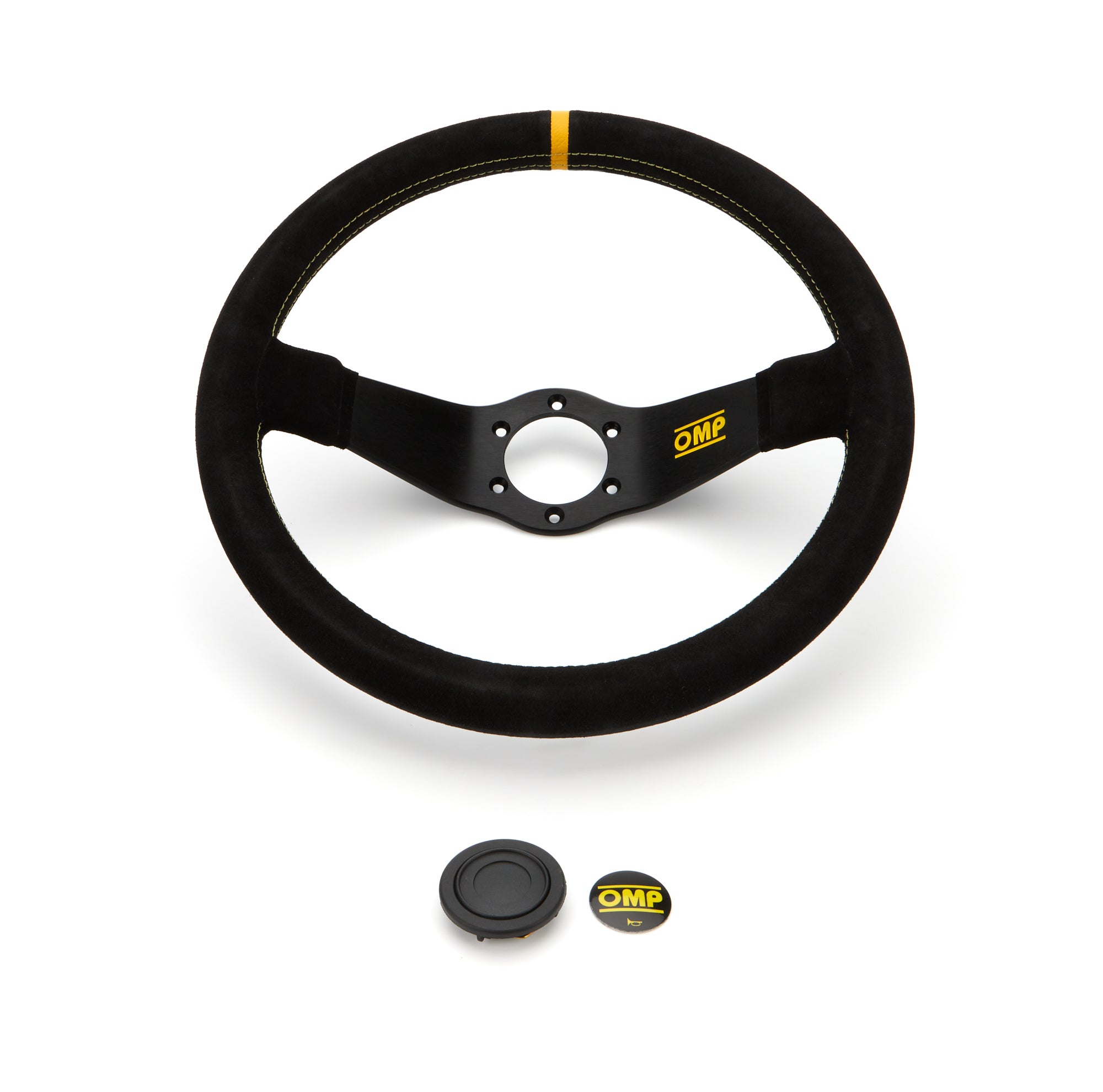 OMP Racing INC OD0-1951-071 Rally Steering Wheel Black OMP Racing INC OD0-1951-071
