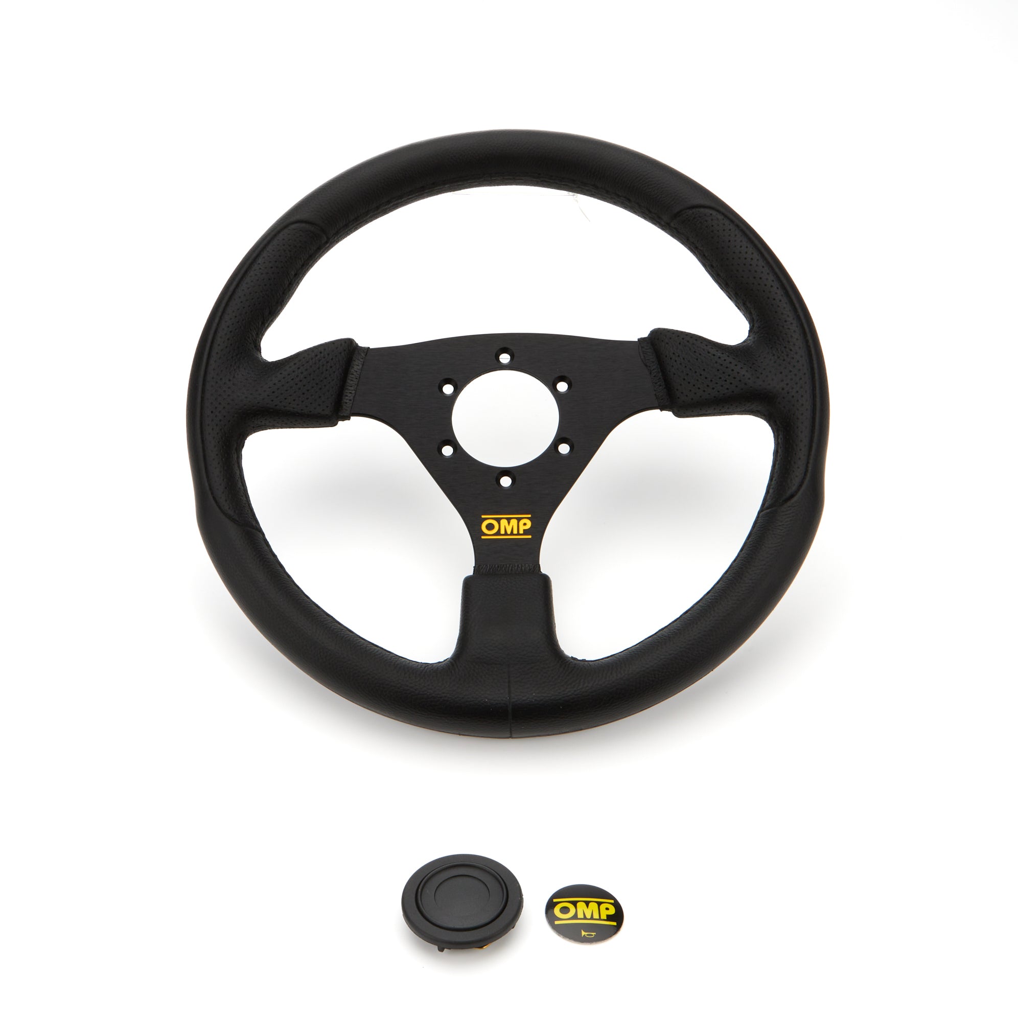 OMP Racing INC OD0-1981-071 Racing GP Steering Wheel 3 Spoke 330mm Black OMP Racing INC OD0-1981-071