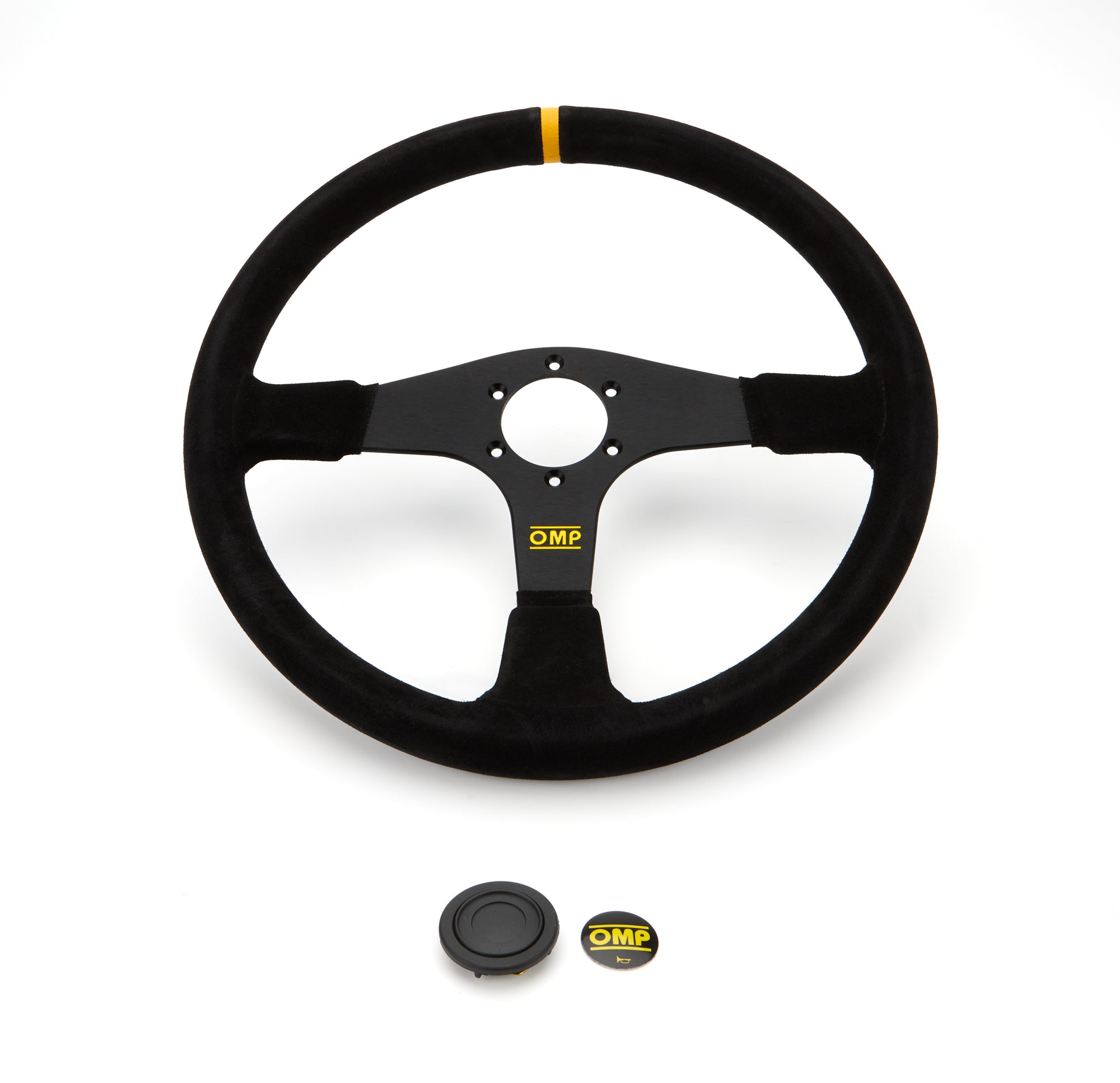 OMP Racing INC OD0-1987-071 Velocita 380 Steering Wheel Black 380mm Dia. OMP Racing INC OD0-1987-071