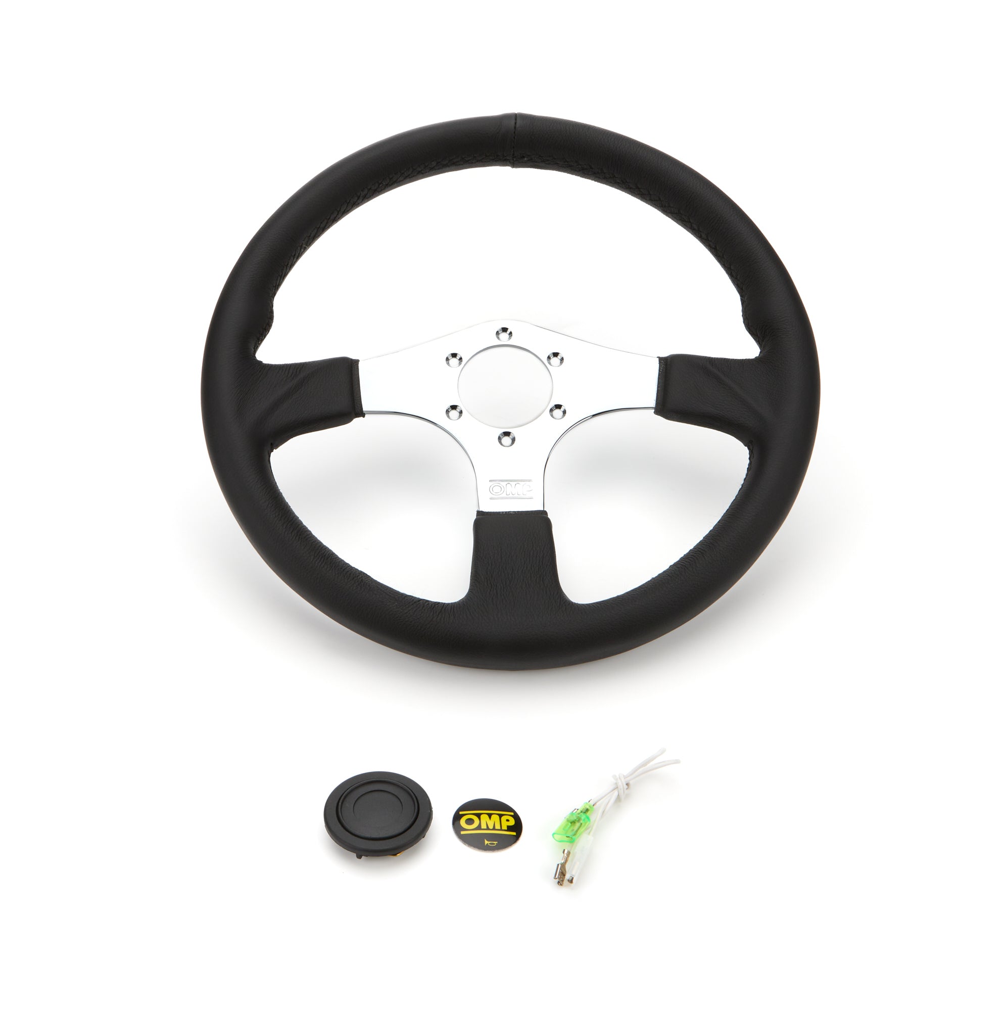 OMP Racing INC OD0-2019-189 ASSO Steering Wheel 350mm Black OMP Racing INC OD0-2019-189