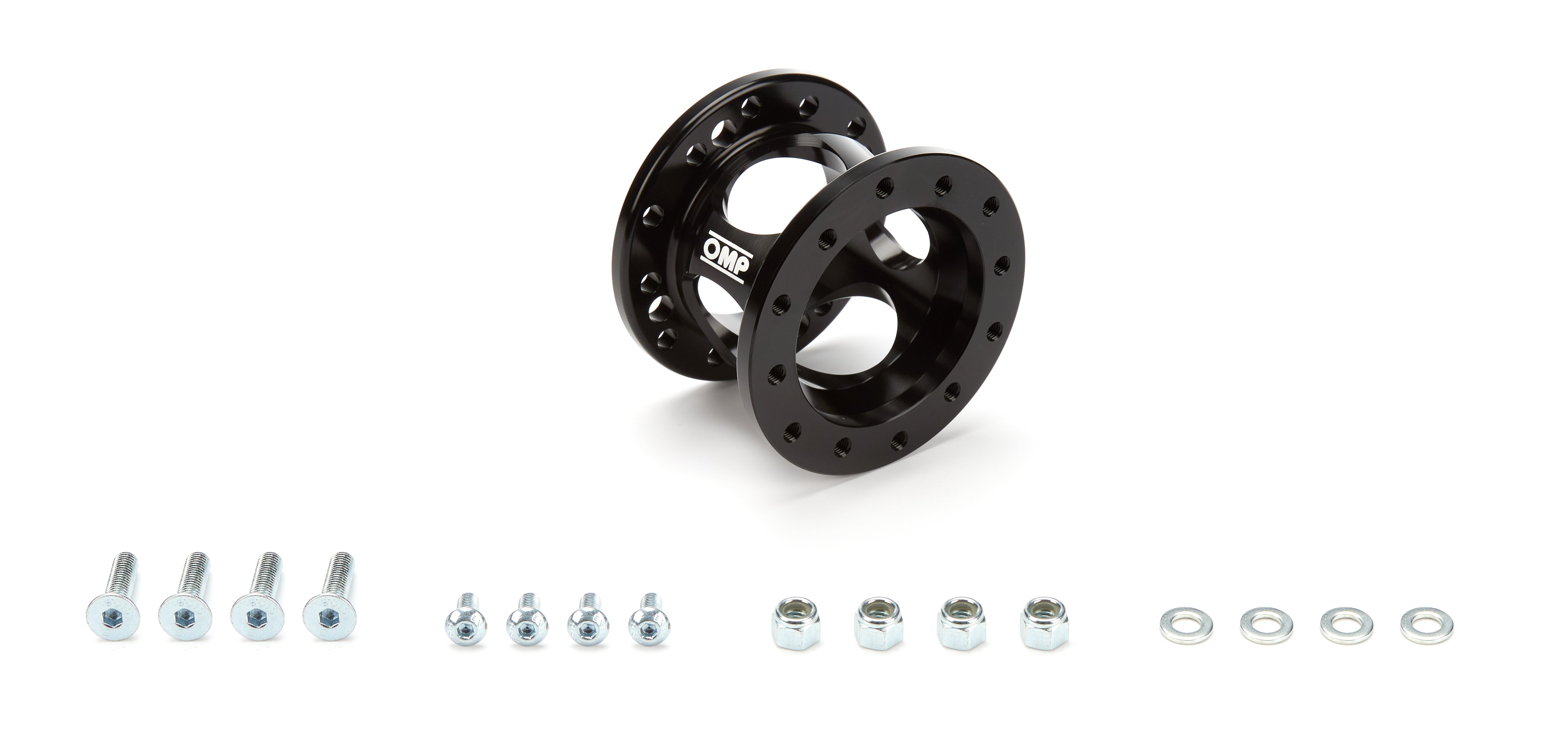 OMP Racing INC OS0-0023-071 Steering Wheel Spacer Fixed Black OMP Racing INC OS0-0023-071
