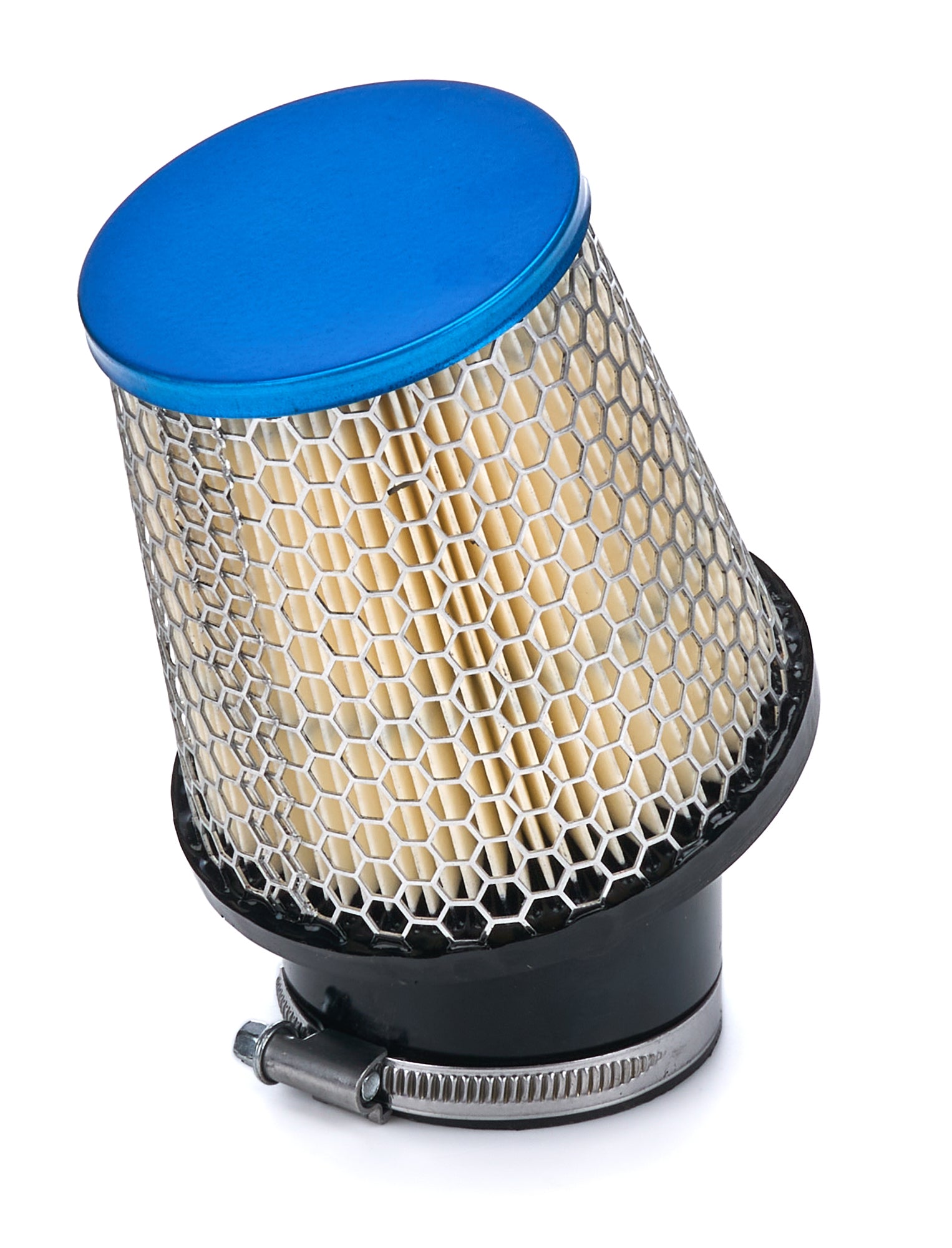 otr filters CY11000BA Filter Air Kart 2.437in Inlet 4in 20 Deg Blue otr filters CY11000BA