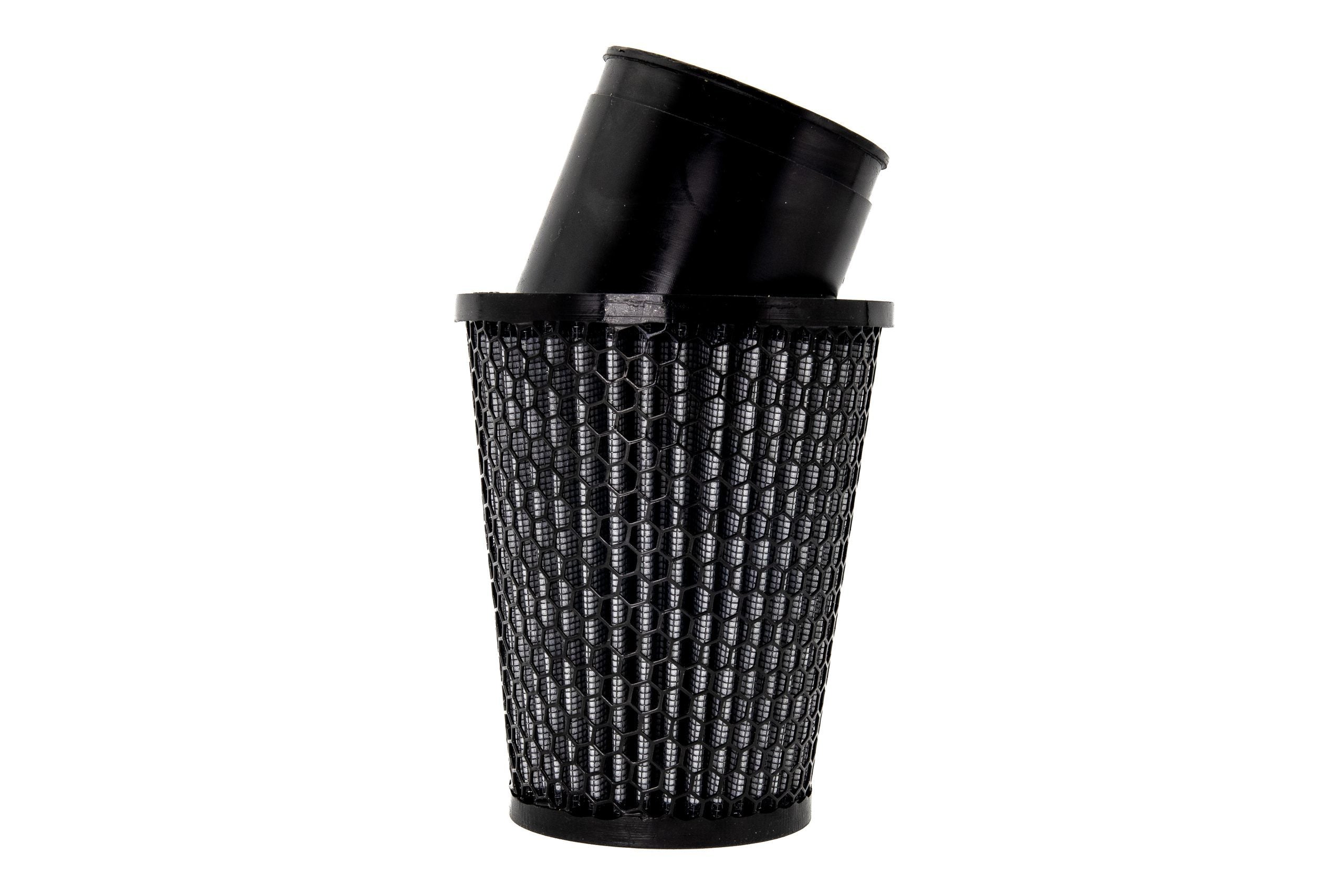 otr filters CY11001B-BLK Filter Air Kart Asphalt 2.437in Inlet 5in Black otr filters CY11001B-BLK