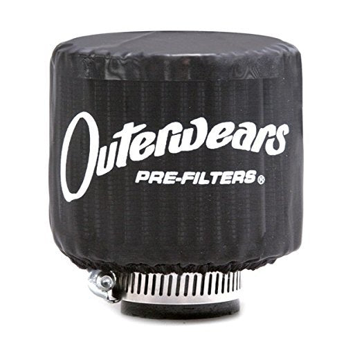 Outerwears 10-1001-01 Pre-Filter w/Top Black 4.5in Dia x 4in Tall Outerwears 10-1001-01