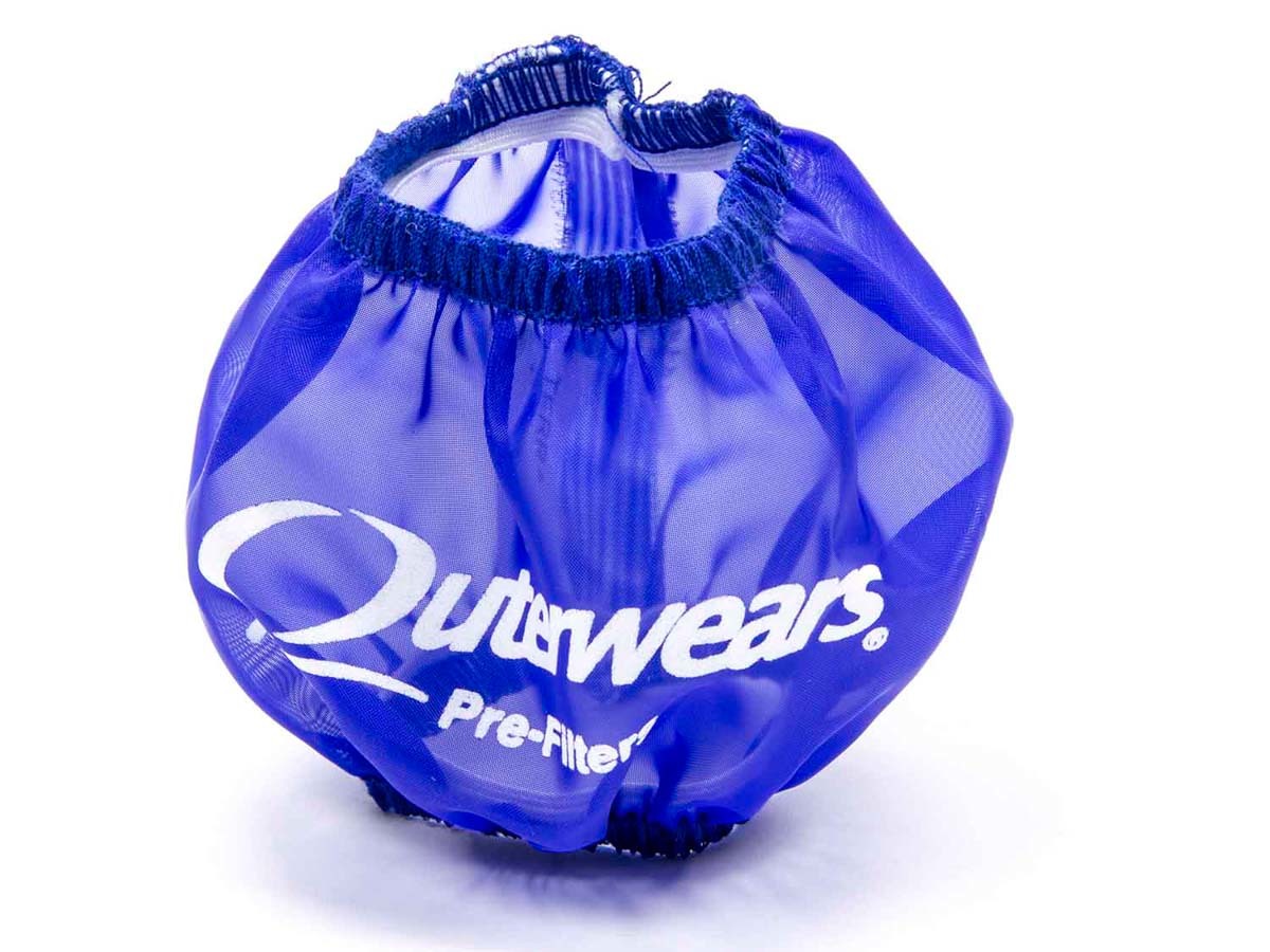 Outerwears 10-1013-02 3in Breather Pre-Filter Blue Outerwears 10-1013-02