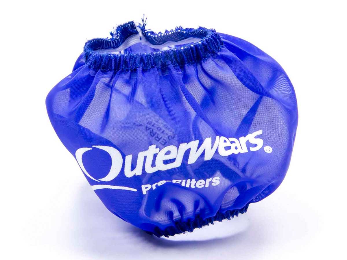 Outerwears 10-1018-02 3in Breather W/Shield Blue Outerwears 10-1018-02
