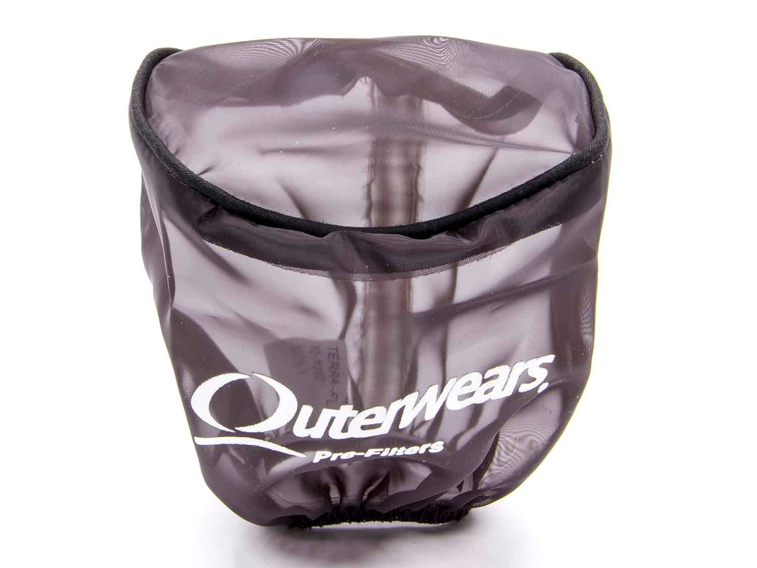 Outerwears 10-1052-01 Pre-Filter Black 3.5in Dia x 4in L w/Top Black Outerwears 10-1052-01
