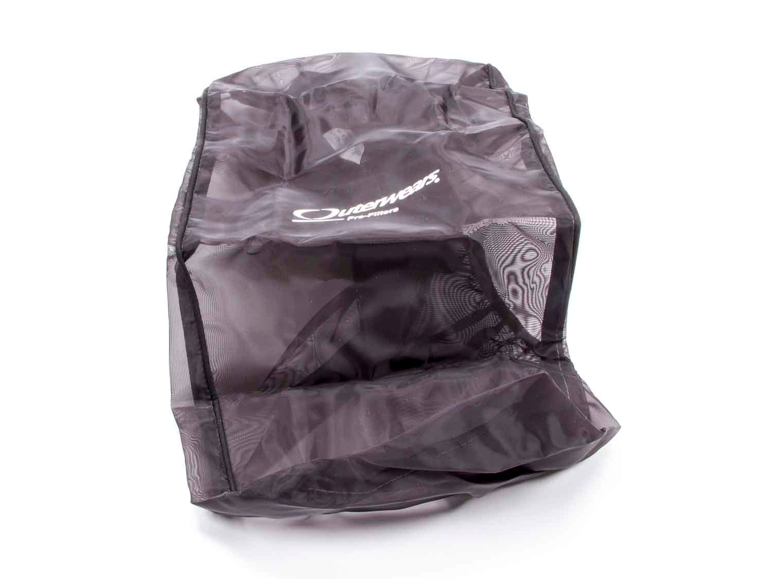 Outerwears 10-1217-01 Rectangular Pre-Filter w/Top Black Outerwears 10-1217-01