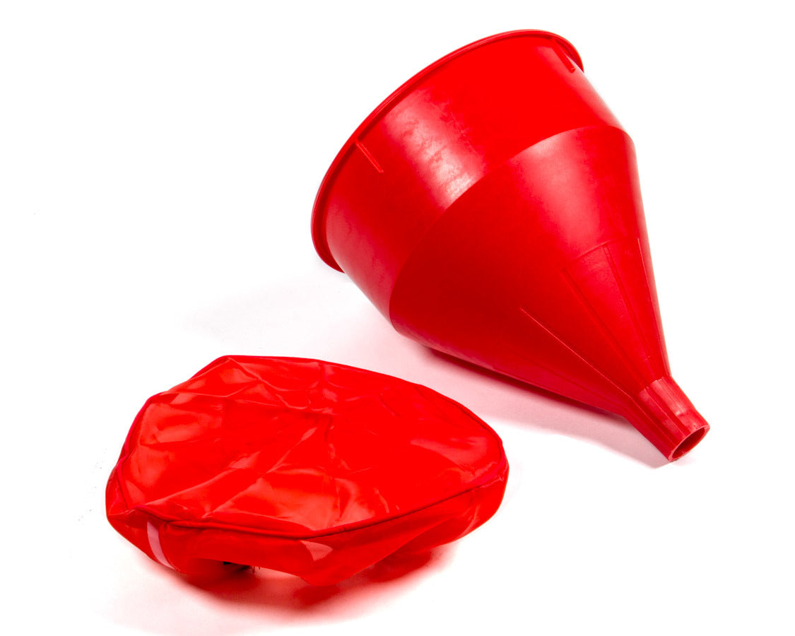 Outerwears 90-1029-03 Fuel Funnel W/Pre-Filter Red Outerwears 90-1029-03