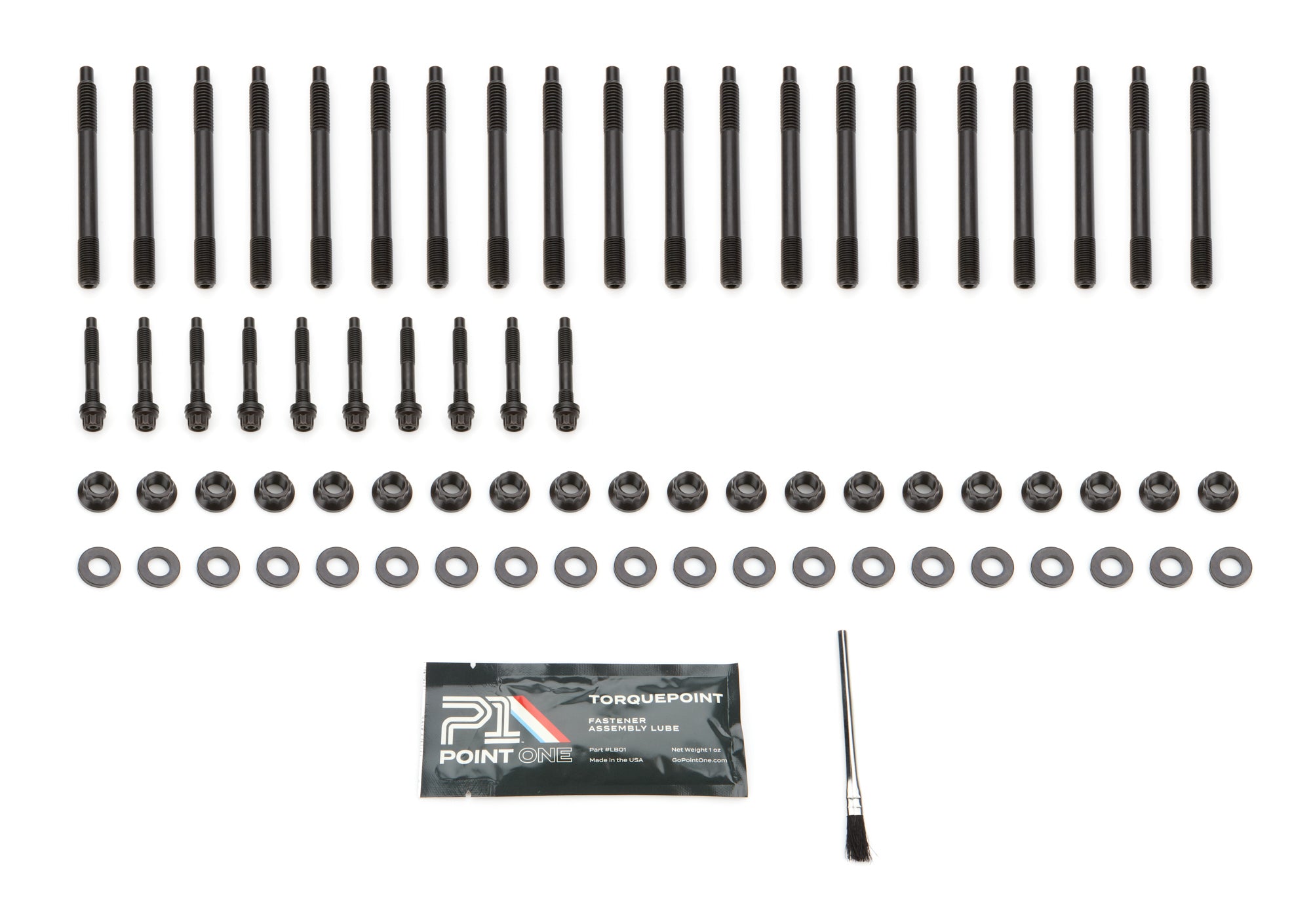 Point One K003-H02E GM LS 12Pt Head Stud Kit Gen-3/Gen-4 2004 Later Point One K003-H02E