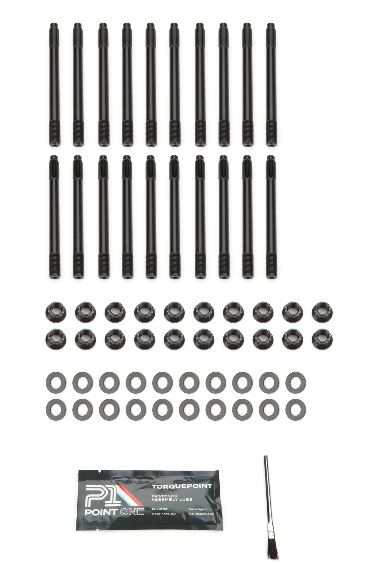 Point One K063-H01E Ford Godzilla 7.3L Head Stud Kit 12Pt Point One K063-H01E