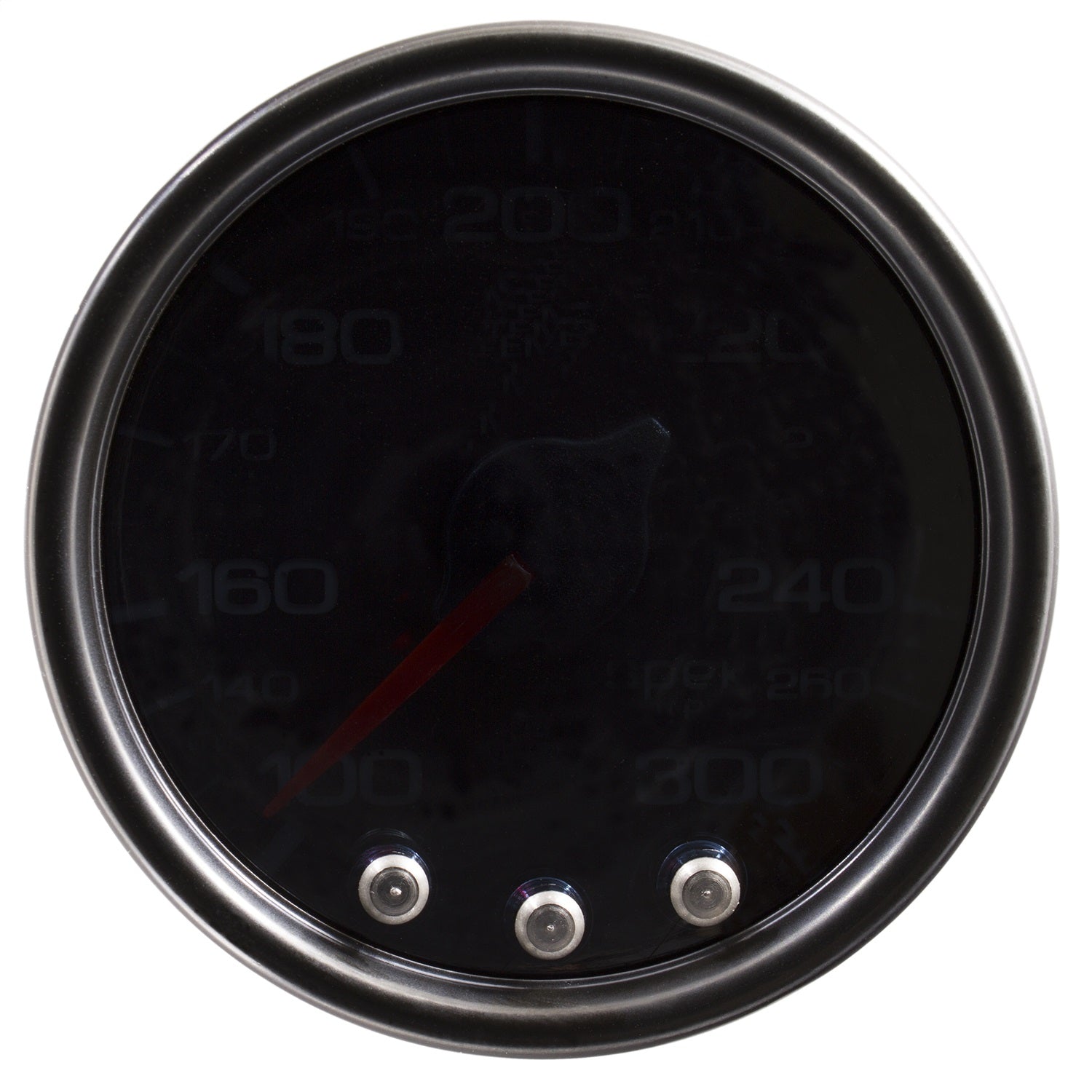 AutoMeter P32252 GAUGE; OIL TEMP; 2 1/16in.; 300deg.F; STEPPER MOTOR W/PEAK/WARN; BLK/SMKE/BLK; S AutoMeter P32252