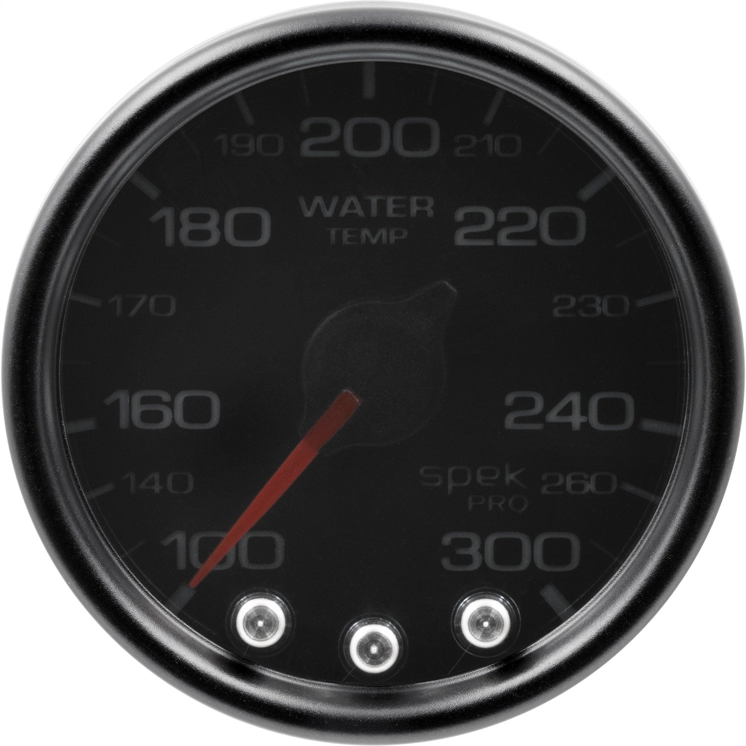 AutoMeter P34652 GAUGE; WATER TEMP; 2 1/16in.; 300deg.F; STEPPER MOTOR W/PK/WARN; BLK/SMKE/BLK; S AutoMeter P34652