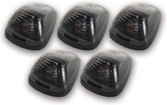 Pacer Performance 20-235S Hi-Five Cab Roof Lights Smoke Pacer Performance 20-235S