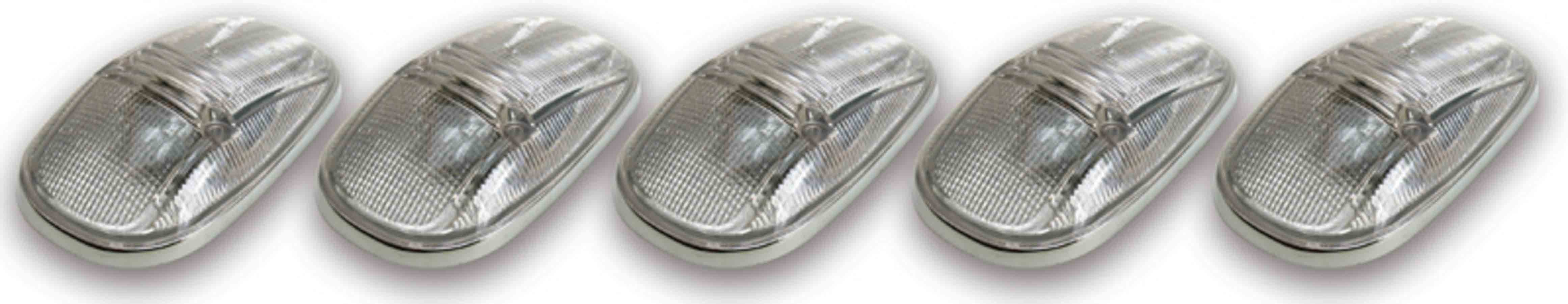 Pacer Performance 20-245C Hi-Five Cab Roof Lights Clear Pacer Performance 20-245C