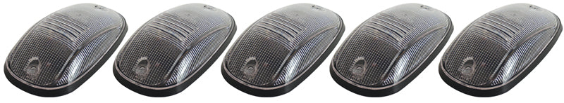 Pacer Performance 20-246C Hi-Five Cab Roof Lights Clear 5 Light Kit Pacer Performance 20-246C