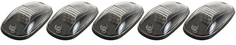 Pacer Performance 20-247C Hi-Five Cab Roof Lights LED Clear 5 Light Kit Pacer Performance 20-247C