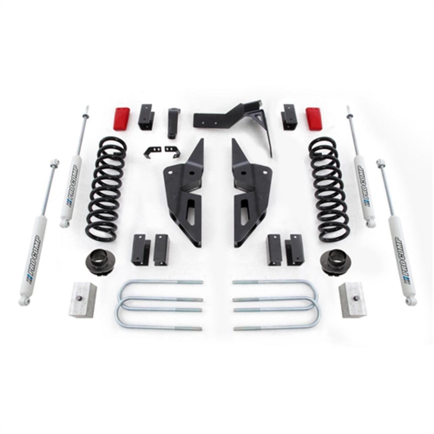 Pro Comp Suspension K2185B Radius Arm Lift Kit; 6 in. Lift; Incl. Radius Arm Drop Brackets; Pro Comp Suspension K2185B