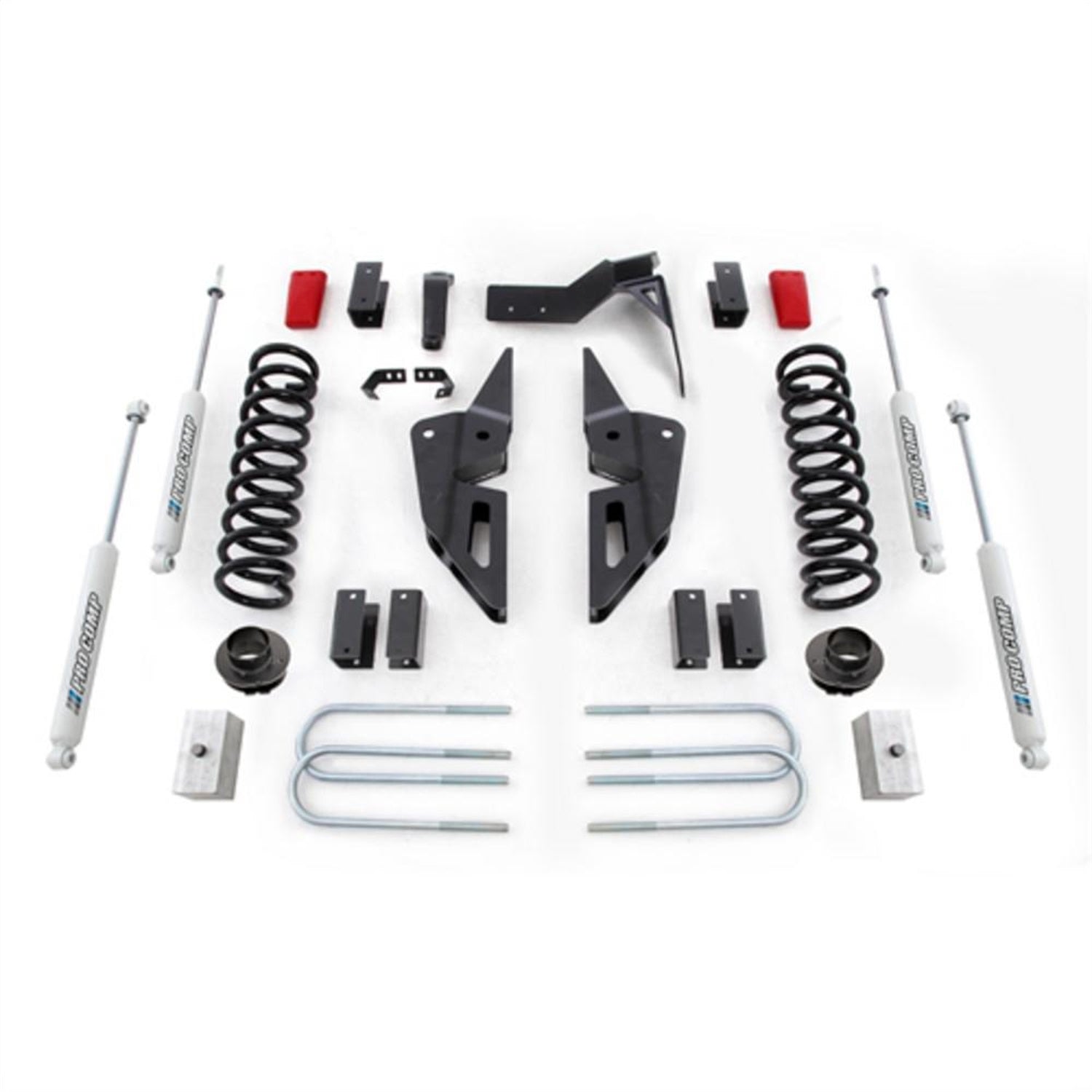 Pro Comp Suspension K2186B Radius Arm Lift Kit; 6 in. Lift; Incl. Radius Arm Drop Brackets; Pro Comp Suspension K2186B